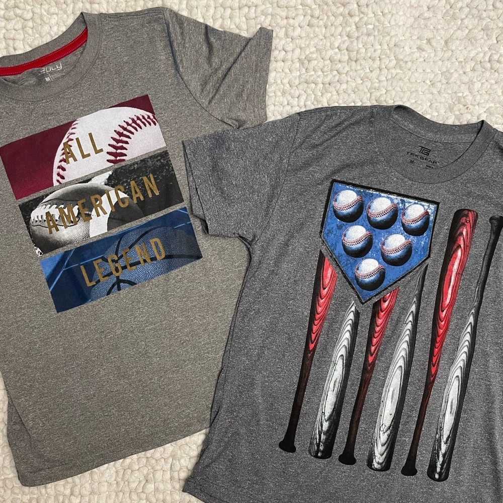 BCG American Baseball Shirts size Medium